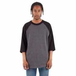 Shaka Wear SHRAG Adult Three-Quarter Sleeve Raglan T-Shirt