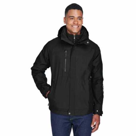 North End 88178 Men's Caprice 3-in-1 Jacket with Soft Shell Liner