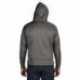 J America JA8833 Adult Sport Lace Poly Hooded Sweatshirt