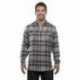 Burnside B8210 Men's Plaid Flannel Shirt