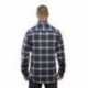 Burnside B8210 Men's Plaid Flannel Shirt