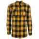 Burnside B8210 Men's Plaid Flannel Shirt