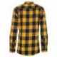 Burnside B8210 Men's Plaid Flannel Shirt