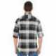 Burnside B8210 Men's Plaid Flannel Shirt