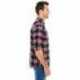 Burnside B8210 Men's Plaid Flannel Shirt