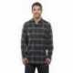 Burnside B8210 Men's Plaid Flannel Shirt