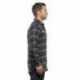 Burnside B8210 Men's Plaid Flannel Shirt