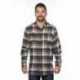 Burnside B8210 Men's Plaid Flannel Shirt