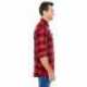 Burnside B8210 Men's Plaid Flannel Shirt