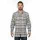 Burnside B8210 Men's Plaid Flannel Shirt