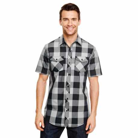 Burnside B9203 Men's Buffalo Plaid Woven Shirt