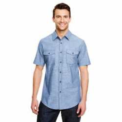 Burnside B9255 Men's Chambray Woven Shirt