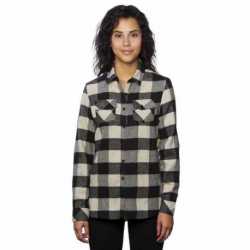 Burnside B5210 Ladies Plaid Boyfriend Flannel Shirt