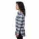 Burnside B5210 Ladies Plaid Boyfriend Flannel Shirt