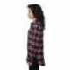 Burnside B5210 Ladies Plaid Boyfriend Flannel Shirt