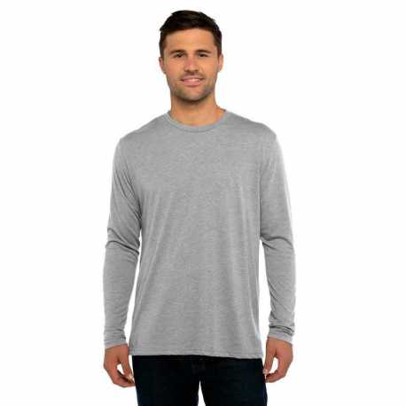 Next Level Apparel 6071 Men's Triblend Long-Sleeve Crew