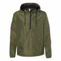 Independent Trading Co. EXP54LWP Lightweight Quarter-Zip Windbreaker Pullover Jacket