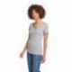 Next Level Apparel 6640 Ladies CVC Deep V-Neck T-Shirt