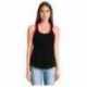 Next Level Apparel 1534 Ladies Ideal Colorblock Racerback Tank