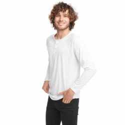 Next Level Apparel 6072 Men's Triblend Long-Sleeve Henley