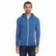 Threadfast Apparel 302Z Unisex Triblend Full-Zip Light Hoodie