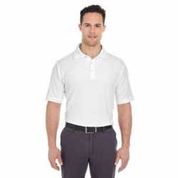 UltraClub 7510 Men's Platinum Honeycomb Pique Polo