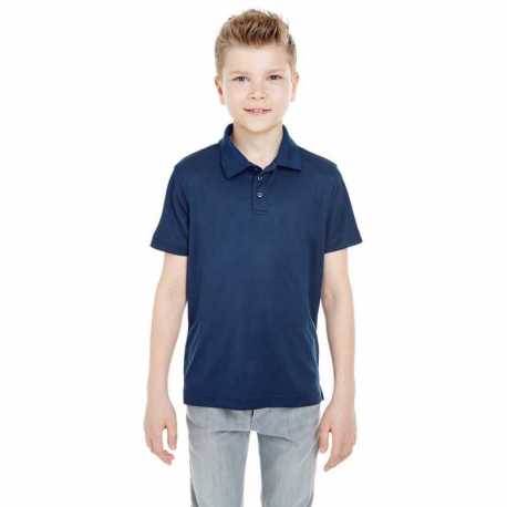 UltraClub 8210Y Youth Cool & Dry Mesh Pique Polo