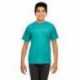 UltraClub 8420Y Youth Cool & Dry Sport Performance Interlock T-Shirt