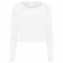 Just Hoods By AWDis JHA035 Ladies Cropped Pullover Sweatshirt