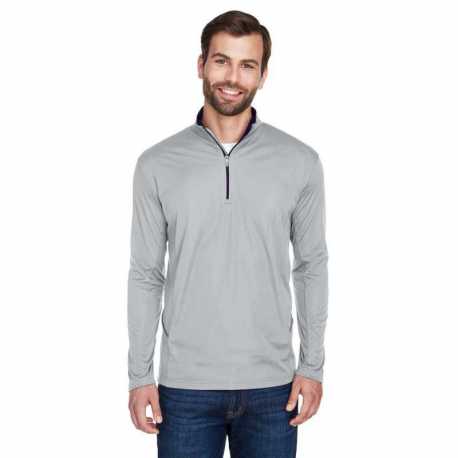 UltraClub 8230 Men's Cool & Dry Sport Quarter-Zip Pullover