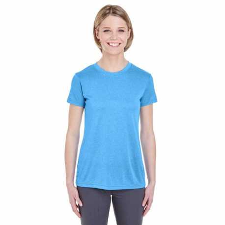 UltraClub 8619L Ladies Cool & Dry Heathered Performance T-Shirt