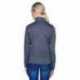 UltraClub 8618W Ladies Cool & Dry Heathered Performance Quarter-Zip