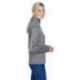 UltraClub 8618W Ladies Cool & Dry Heathered Performance Quarter-Zip