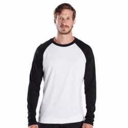 US Blanks US6600 Men's Long-Sleeve Baseball Raglan