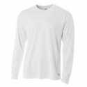 A4 N3253 Men's Birds-Eye Mesh Long Sleeve T-Shirt