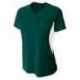 A4 NW3223 Ladies Color Block Performance V-Neck T-Shirt