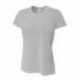 A4 NW3264 Ladies Short Sleeve Spun Poly T-Shirt