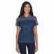 Core365 CE101W Ladies Balance Colorblock Performance Pique Polo