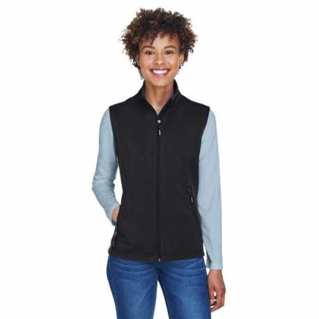 Core365 CE701W Ladies Cruise Two-Layer Fleece Bonded Soft Shell Vest