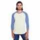 Threadfast Apparel 302G Unisex Triblend Three-Quarter Sleeve Raglan