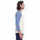 Threadfast Apparel 302G Unisex Triblend Three-Quarter Sleeve Raglan