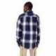 Shaka Wear SHHFS Men's Plaid Flannel Overshirt