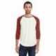 Threadfast Apparel 302G Unisex Triblend Three-Quarter Sleeve Raglan