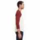 Threadfast Apparel 302G Unisex Triblend Three-Quarter Sleeve Raglan