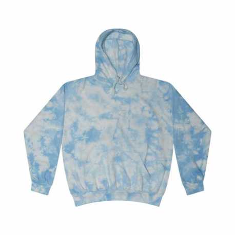 Tie-Dye 8790 Adult Unisex Crystal Wash Pullover Hooded Sweatshirt