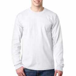 Bayside BA8100 Adult Long Sleeve Pocket T-Shirt