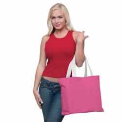 Bayside BS600 Cotton Canvas Jumbo Tote