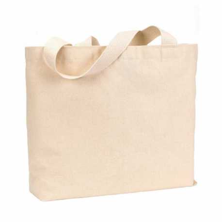 Bayside BS600 Cotton Canvas Jumbo Tote