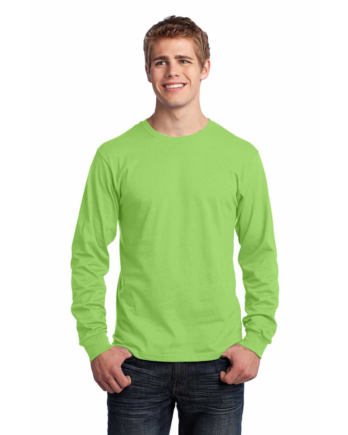 Port & Company PC54LS Long Sleeve Core Cotton Tee on discount ...