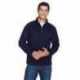 Devon & Jones DG792 Adult Bristol Sweater Fleece Quarter-Zip